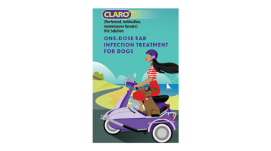 Claro Otic Solution Target canine otitis externa